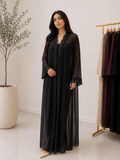 149ABAYA/chiffon/open