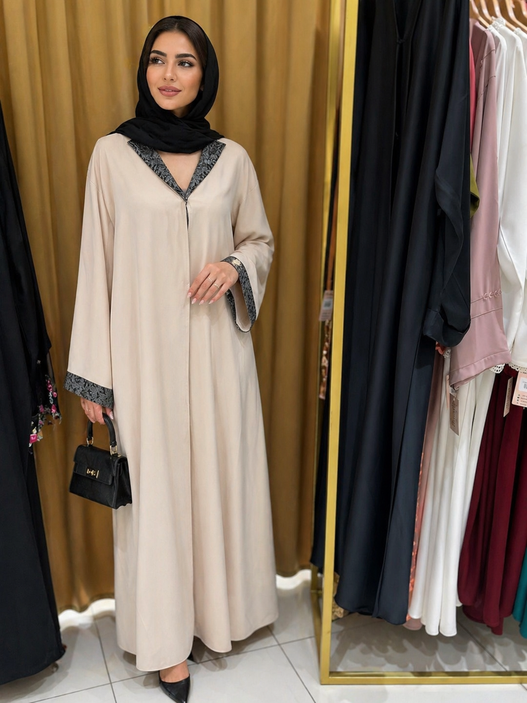 79ABAYA CREPE