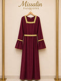 49 AED | JALABIA BURGUNDY