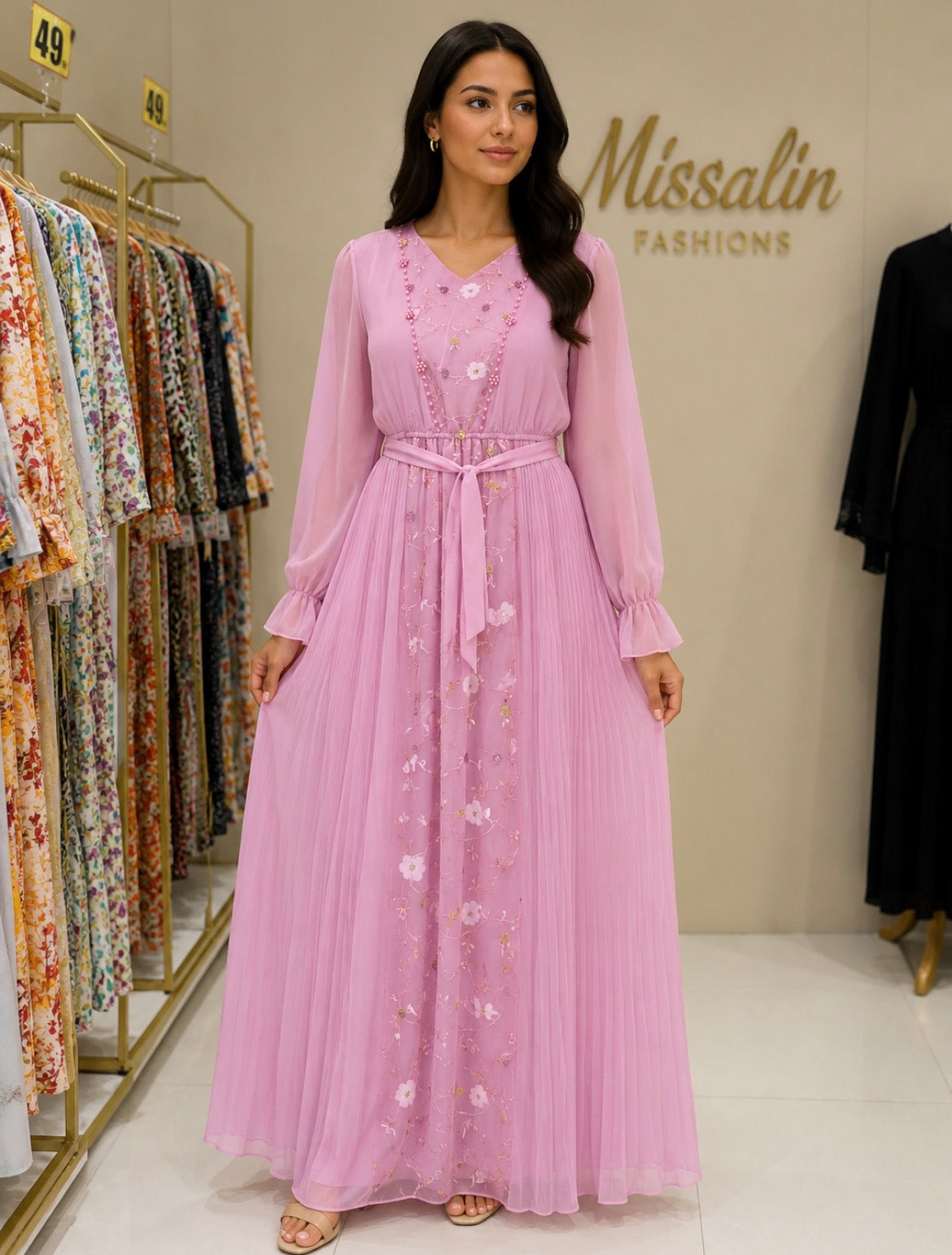 49 AED | PINK DRESSES
