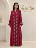 79 AED | RED LACE ABAYA