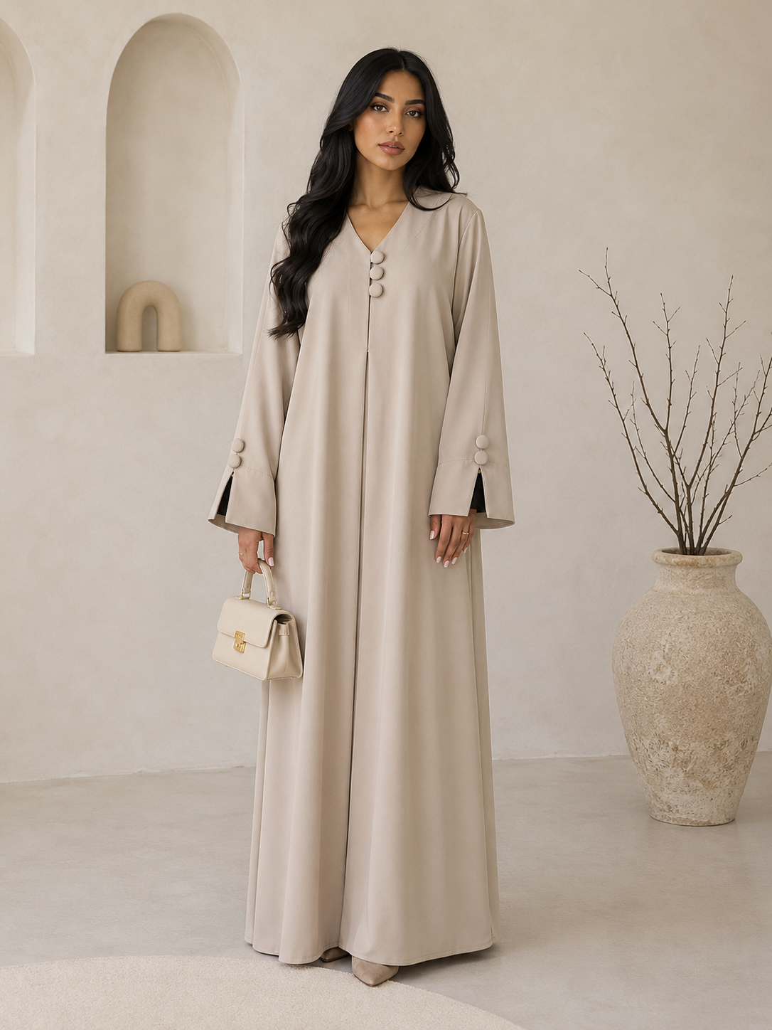 79 AED | CRP BTN ABAYA