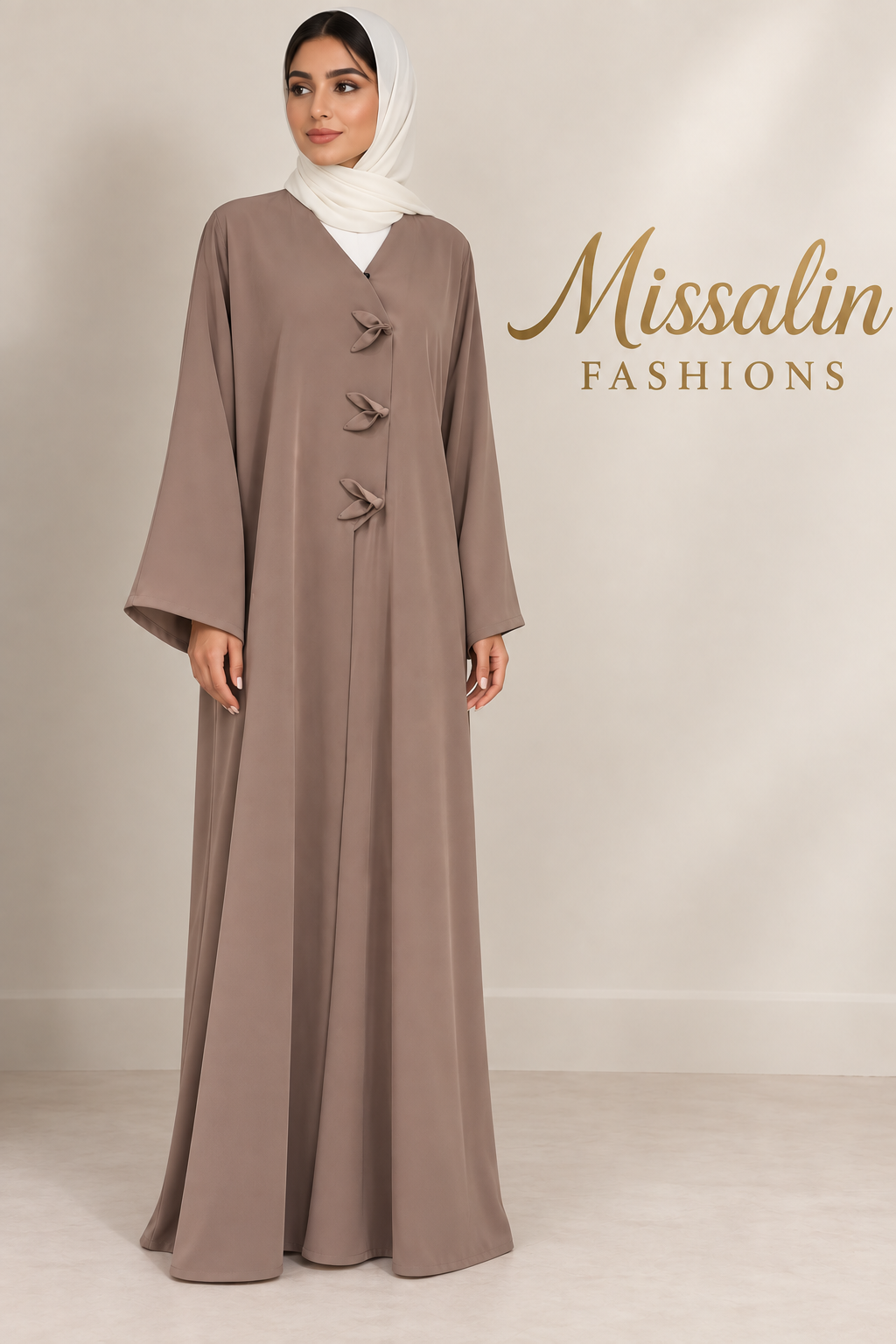 149 AED | GRACE KNOT ABAYA