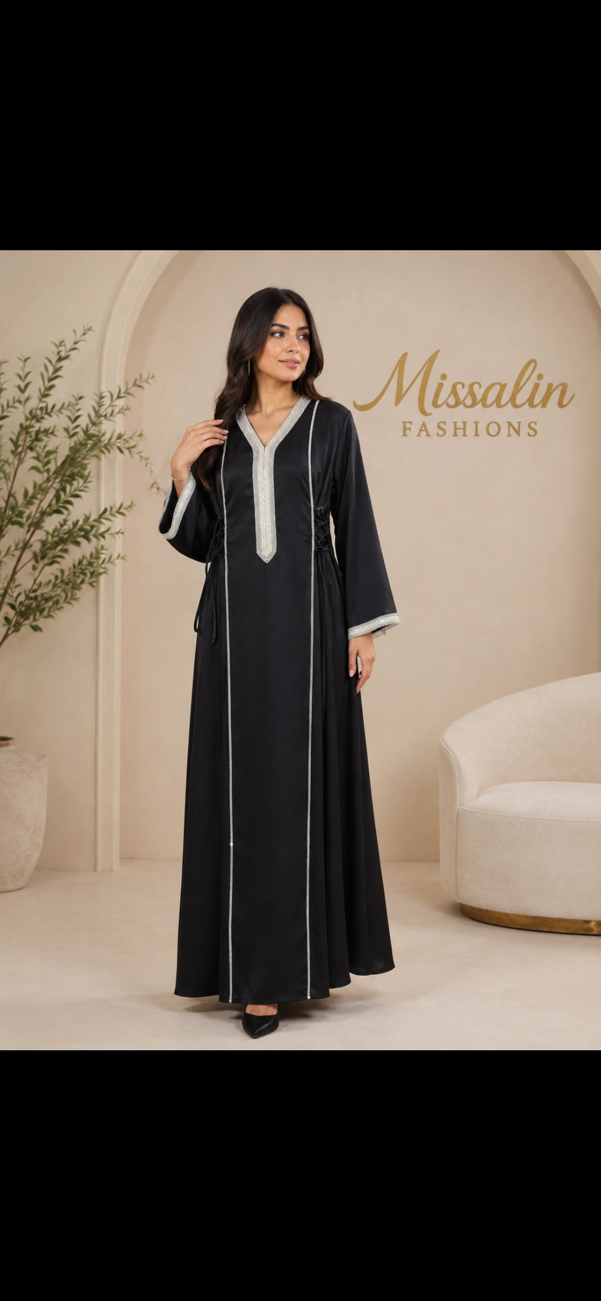 199 AED | LUXE TIE-LINE DRESS