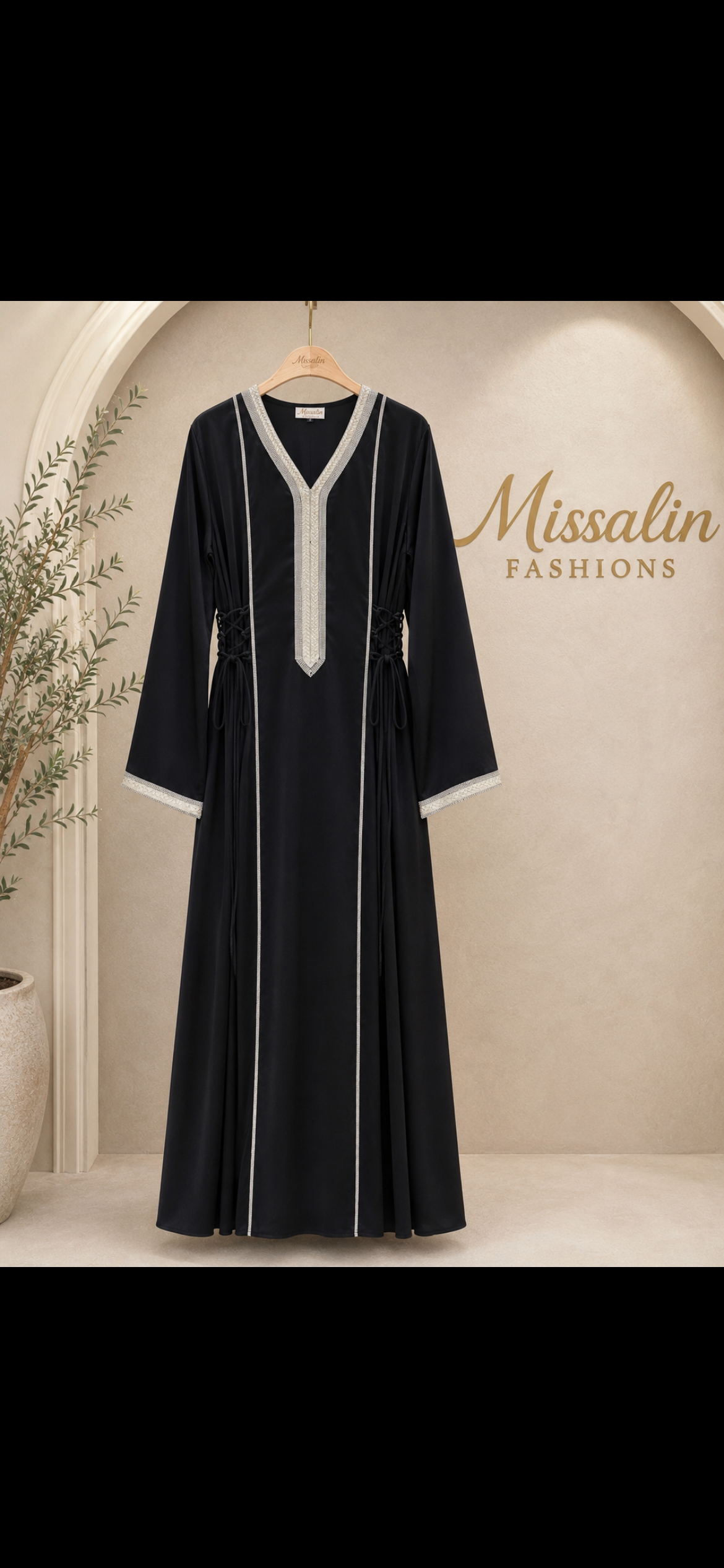 199 AED | LUXE TIE-LINE DRESS